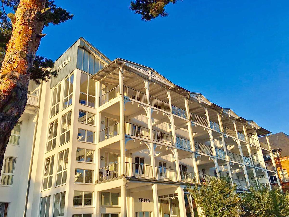 Villa Freia In Binz - Wg 11 Mit Meerblick Und Balkon Exteriér fotografie